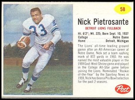 58 Nick Pietrosante